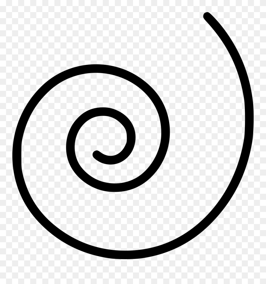 Spiral Draw Tool Object Vector Svg Png Icon Free Download - Free Spiral Vector Png Clipart