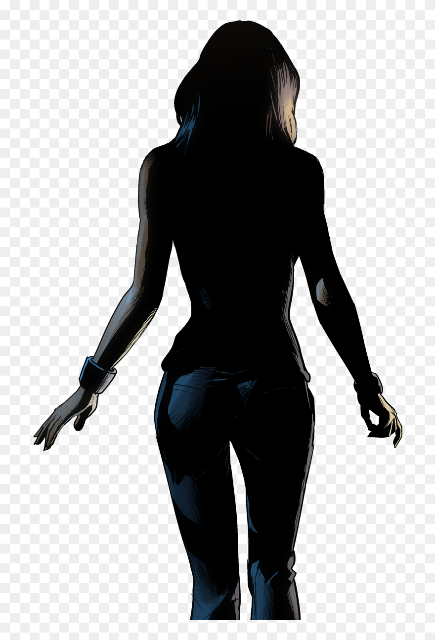 Png Of Girl With Gun To Head - Woman With Gun Silhouette Png Clipart