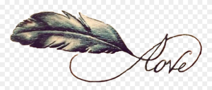 Tattoo Infinity Artist Symbol Love Feather Clipart - Infinity Tattoo - Png Download