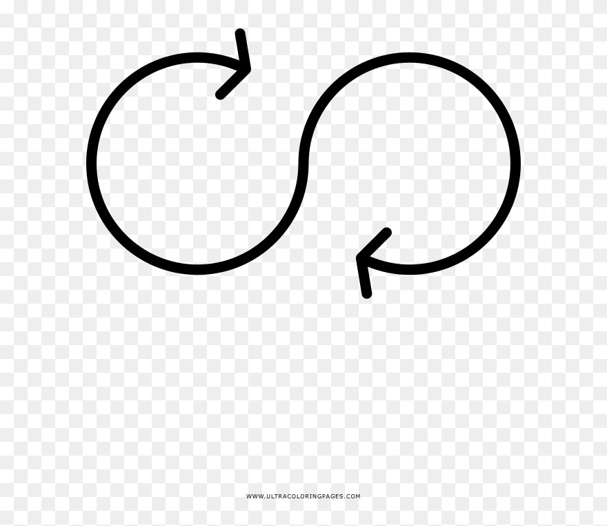 Infinito Clipart Banner Library Library Desenho De - Line Art - Png Download