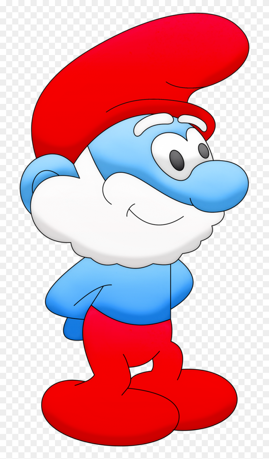 Papa Smurf Clipart