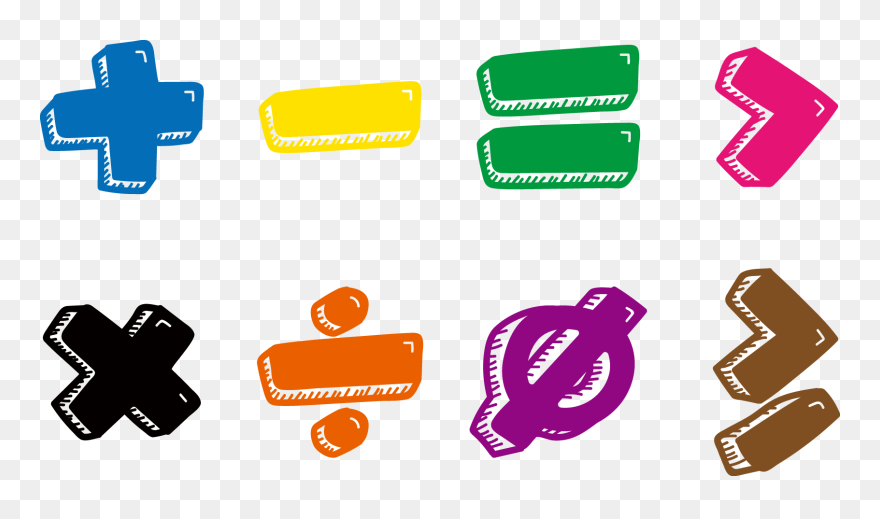 Mathematics Mathematical Notation Symbol Euclidean - Transparent Background Math Symbols Clipart - Png Download