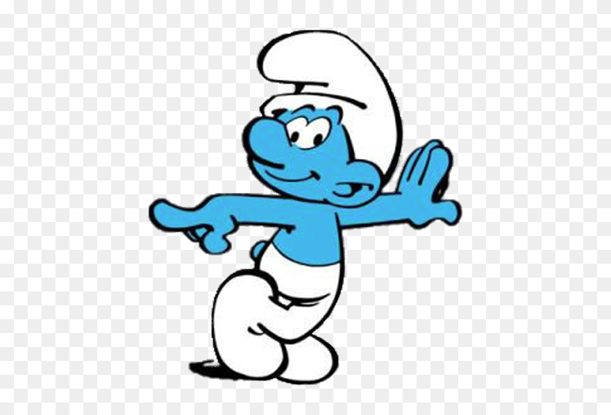 Cartoon Smurf Clipart