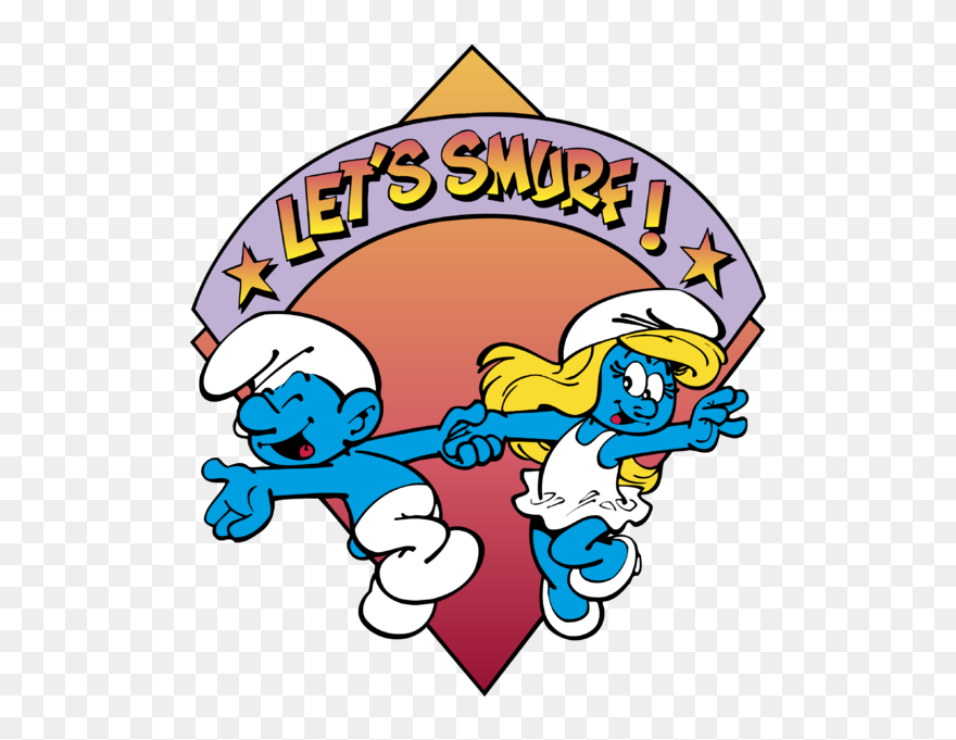 Let's Smurf Clipart