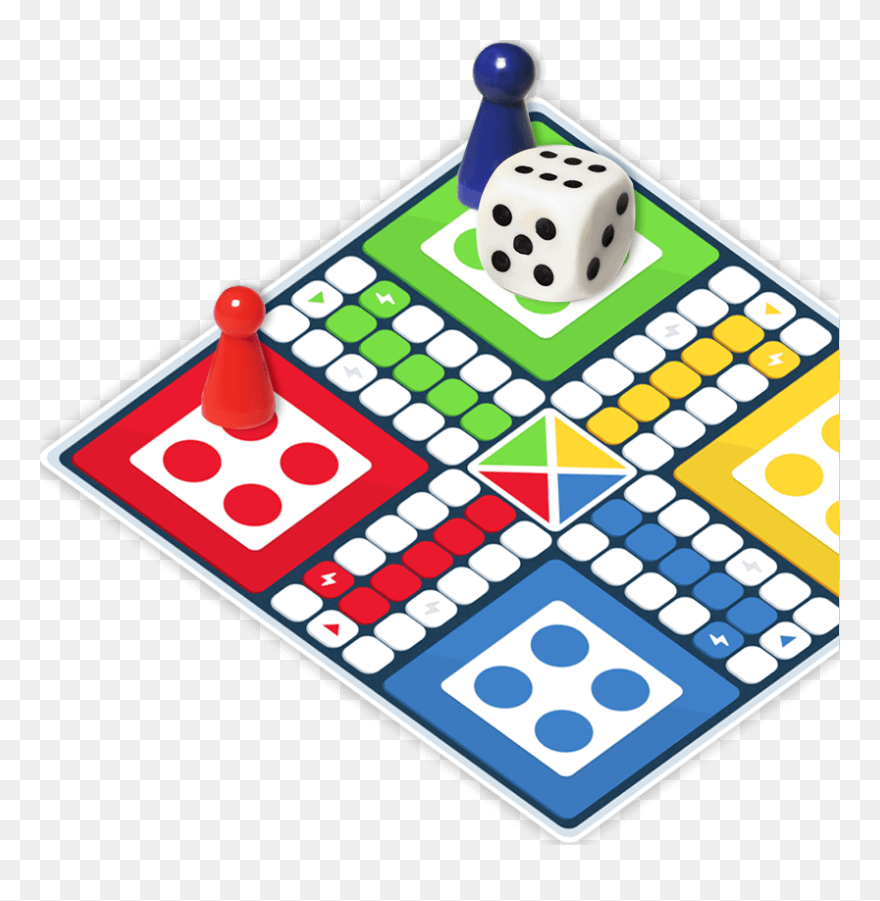 Ludo Game Coins Design Clipart