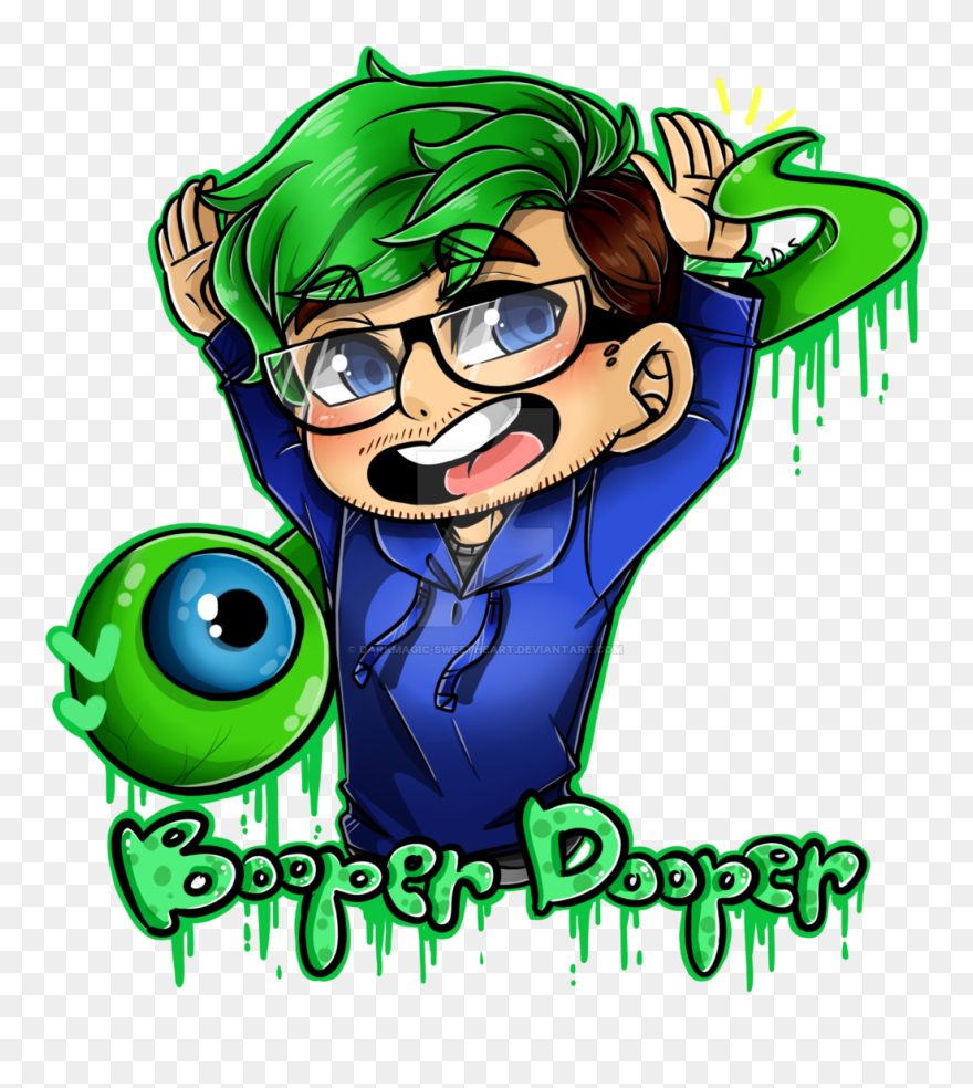 Double High Five By Darkmagic-sweetheart - Youtuber Art Clipart