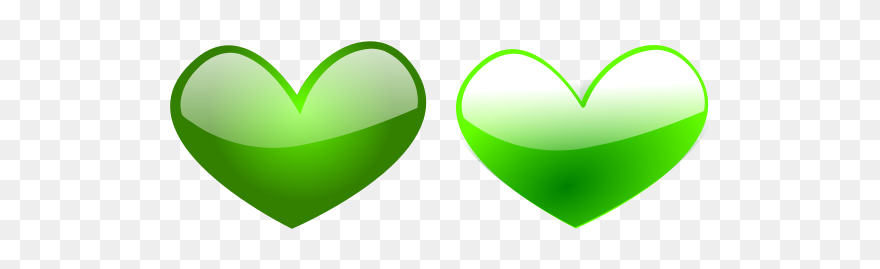 Heart6 - Green Hearts Clipart