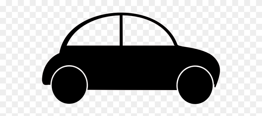Simple Car Silhouette - Car Silhouette Clipart