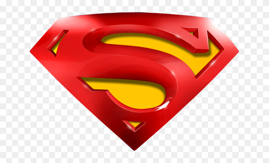Superman Logo Clipart Large - Superman Logo Psd - Png Download