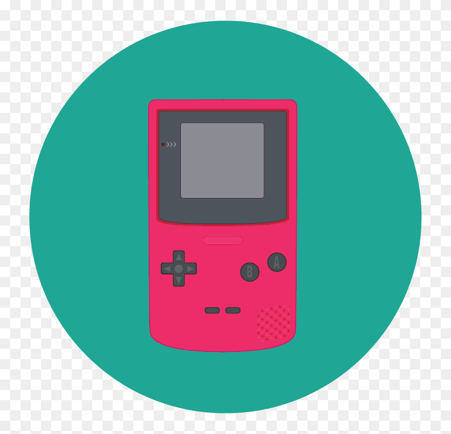 Game Boy Illustration Video Game- - Game Boy Color Png Clipart