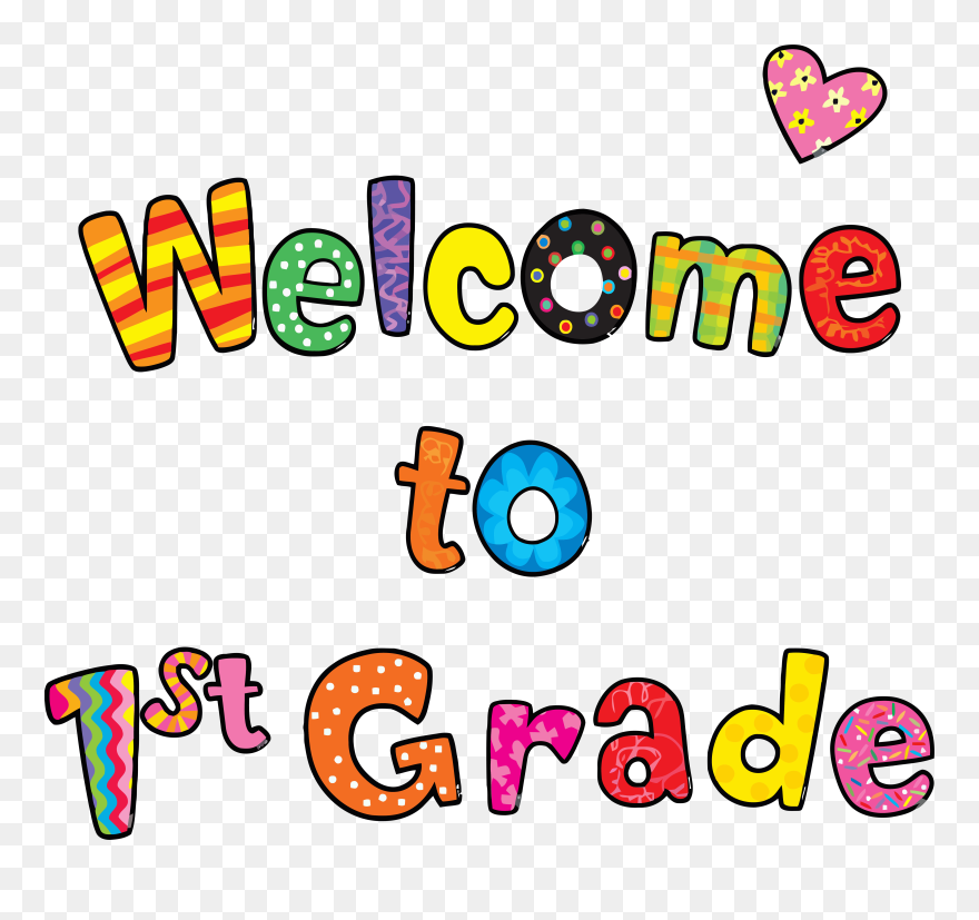Welcome To First Grade Clipart Png Â - Welcome To First Grade Transparent Png