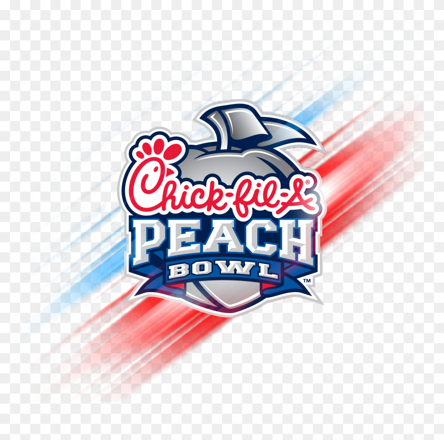 Chick Fil A Peach Bowl 2019 Clipart