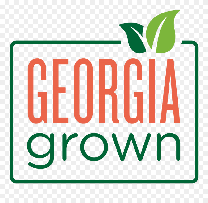 Georgia Grown Logo Vector Clipart