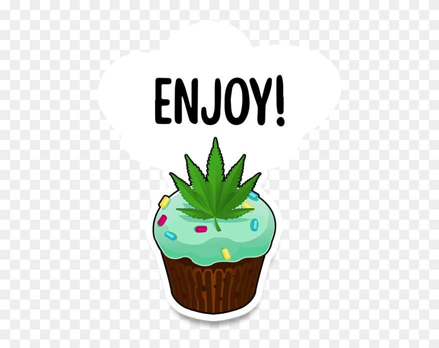 Weed Firm - Weed Cake Clipart - Png Download