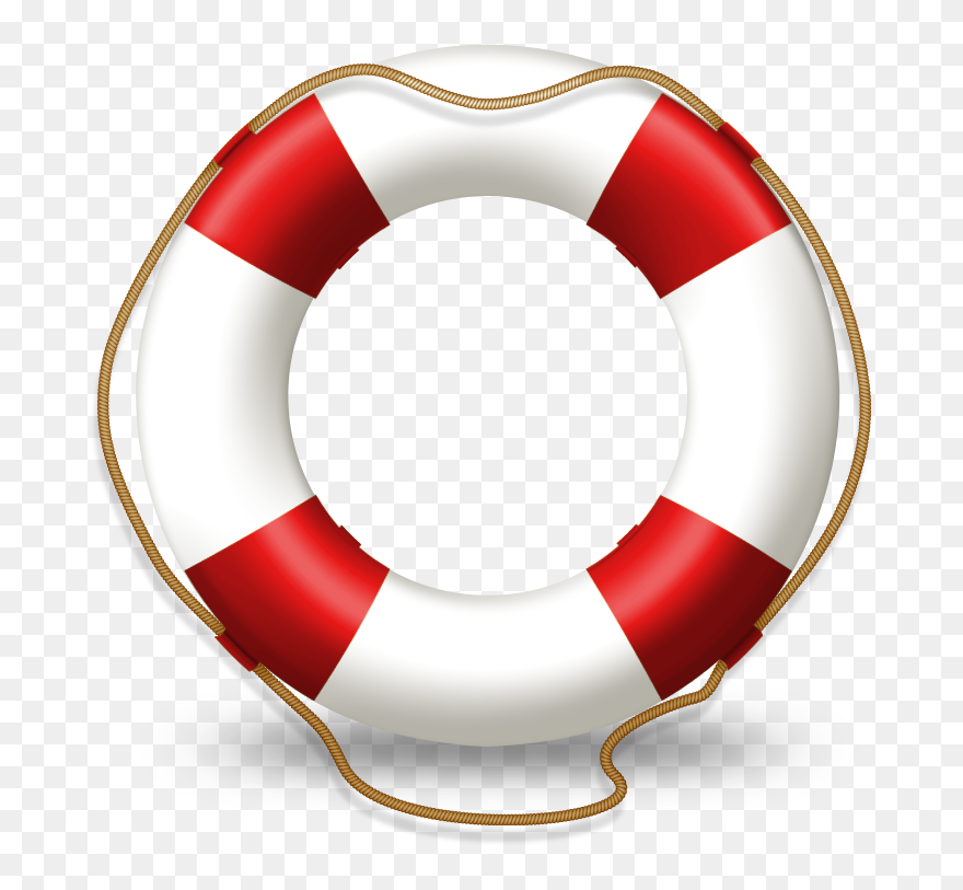 Preserver Clipart Living Things - Clip Art Life Ring - Png Download