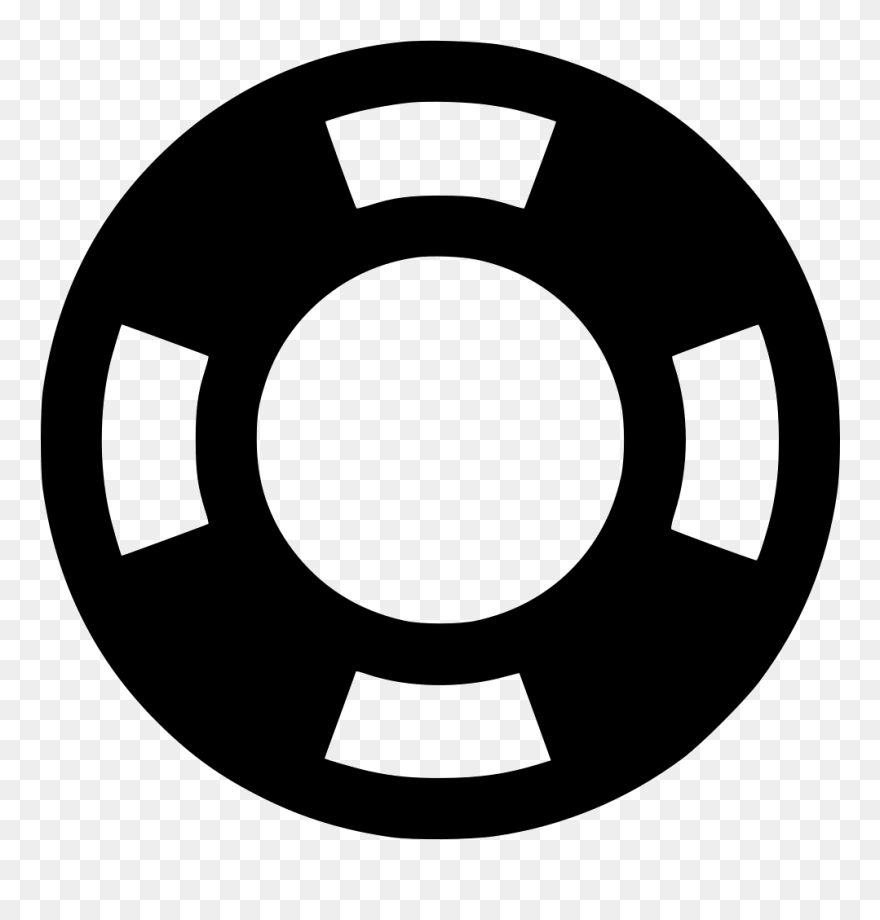 Life Saving Lifebuoy Png Clipart - Lifebuoy Icon Svg Transparent Png