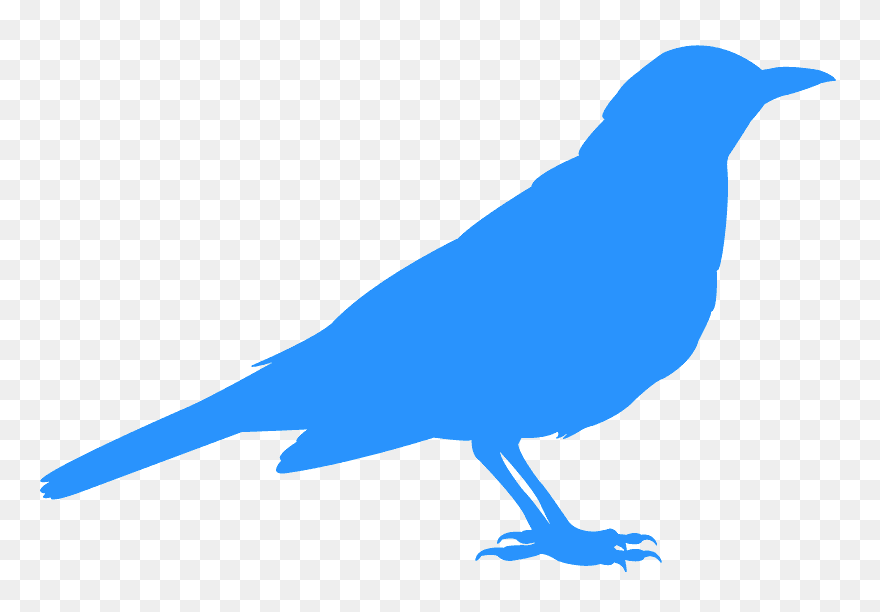 Blackbird Silhouette Clipart