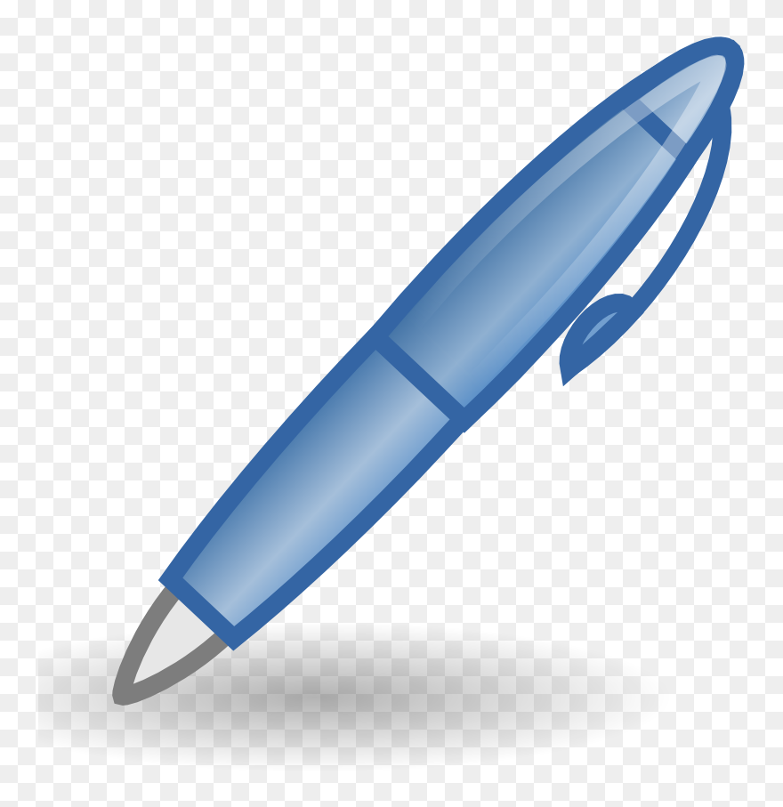 Style Pen Black White Line - Pen Clipart Png Transparent Png