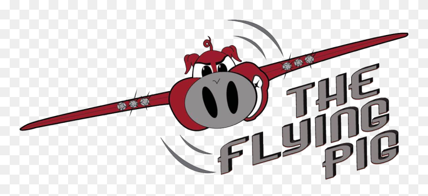 Flying Pig Bbq Clipart