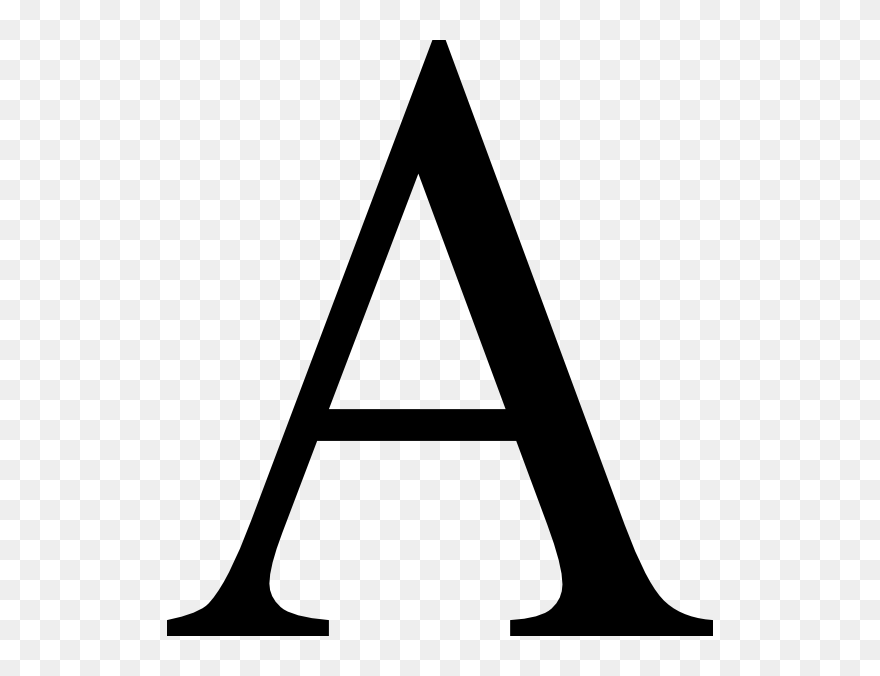 Letter A Png Clipart