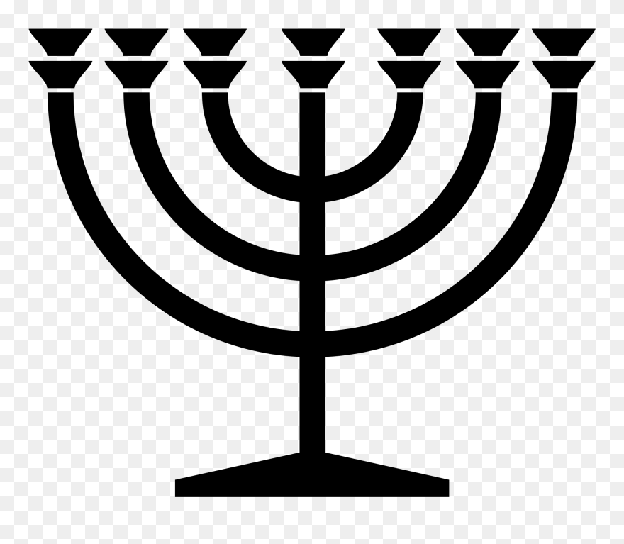 Menorah Clipart Png - Menorah Symbol Transparent Png