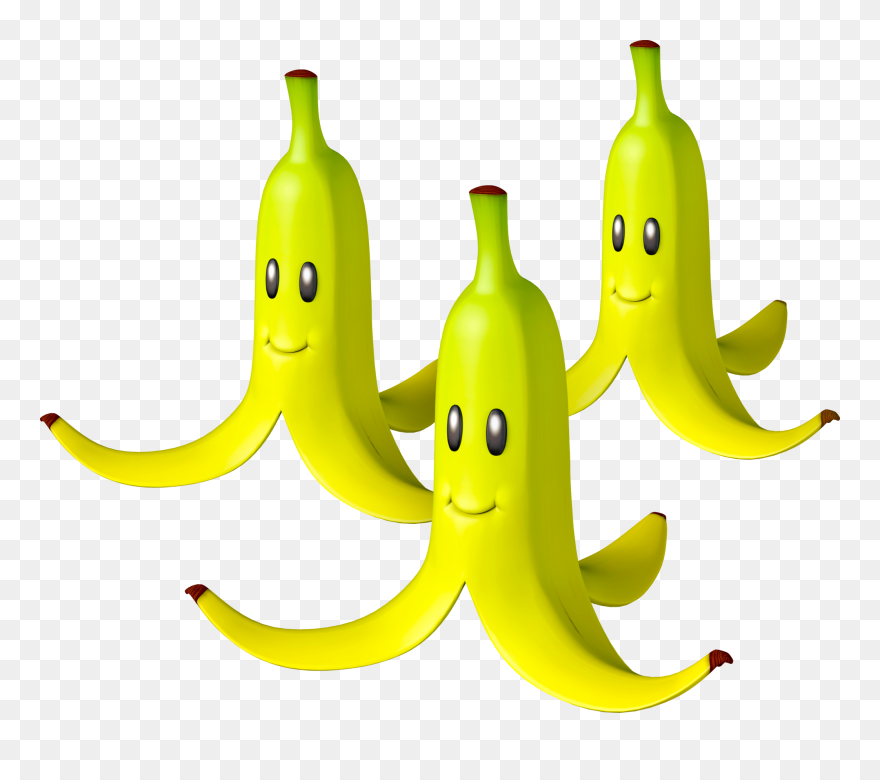 Mario Kart Banana Clipart