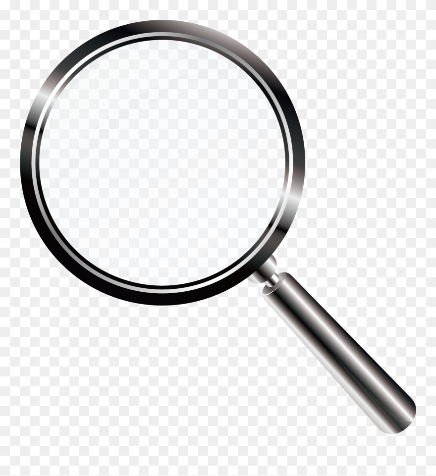 Magnifying Glass Kanta Cembung - Vector Magnifying Glass Png Clipart