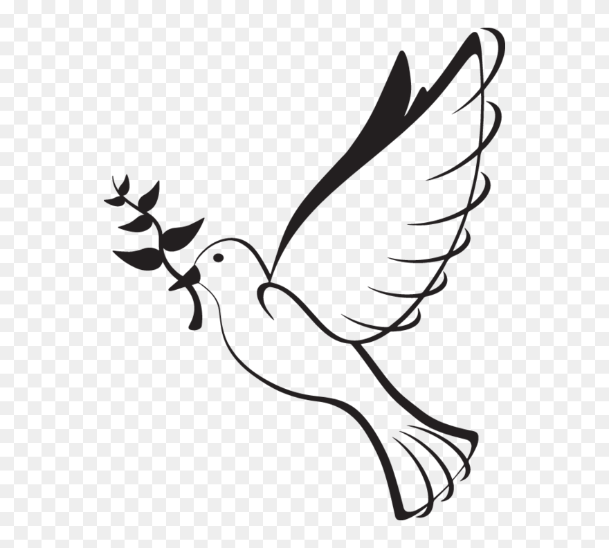 Olive Branch Peace Dove Clipart