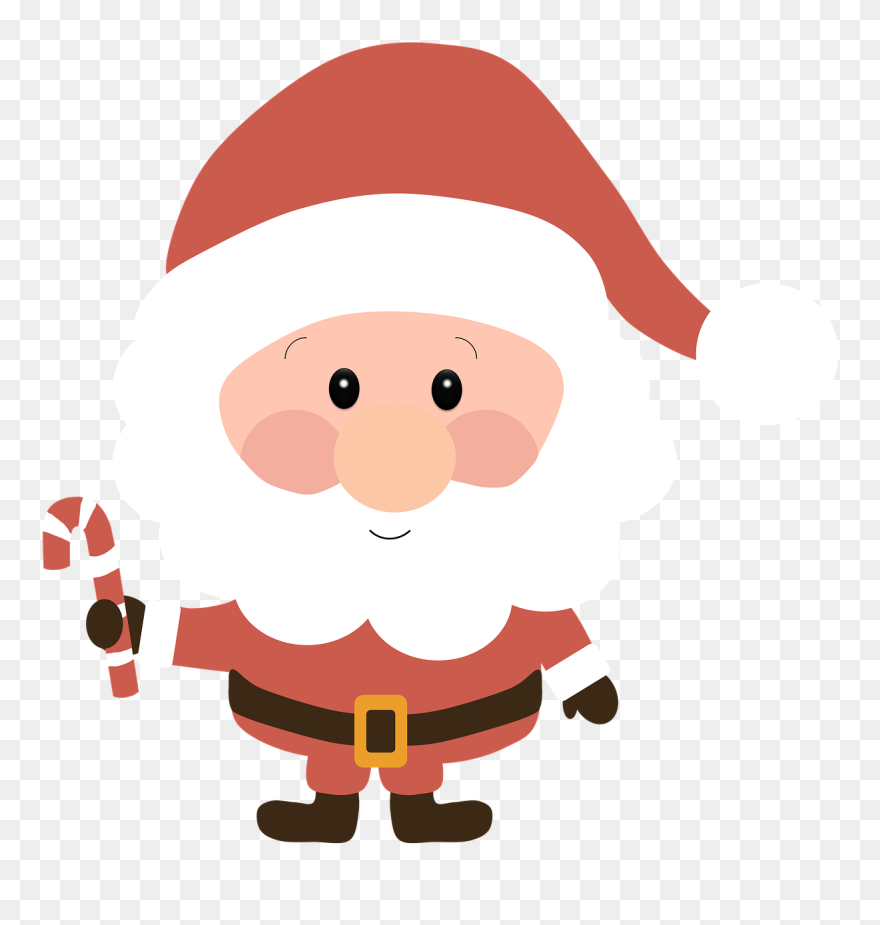 Santa"
 Class="img Responsive True Size Default - Santa Claus En Navidad Png Clipart