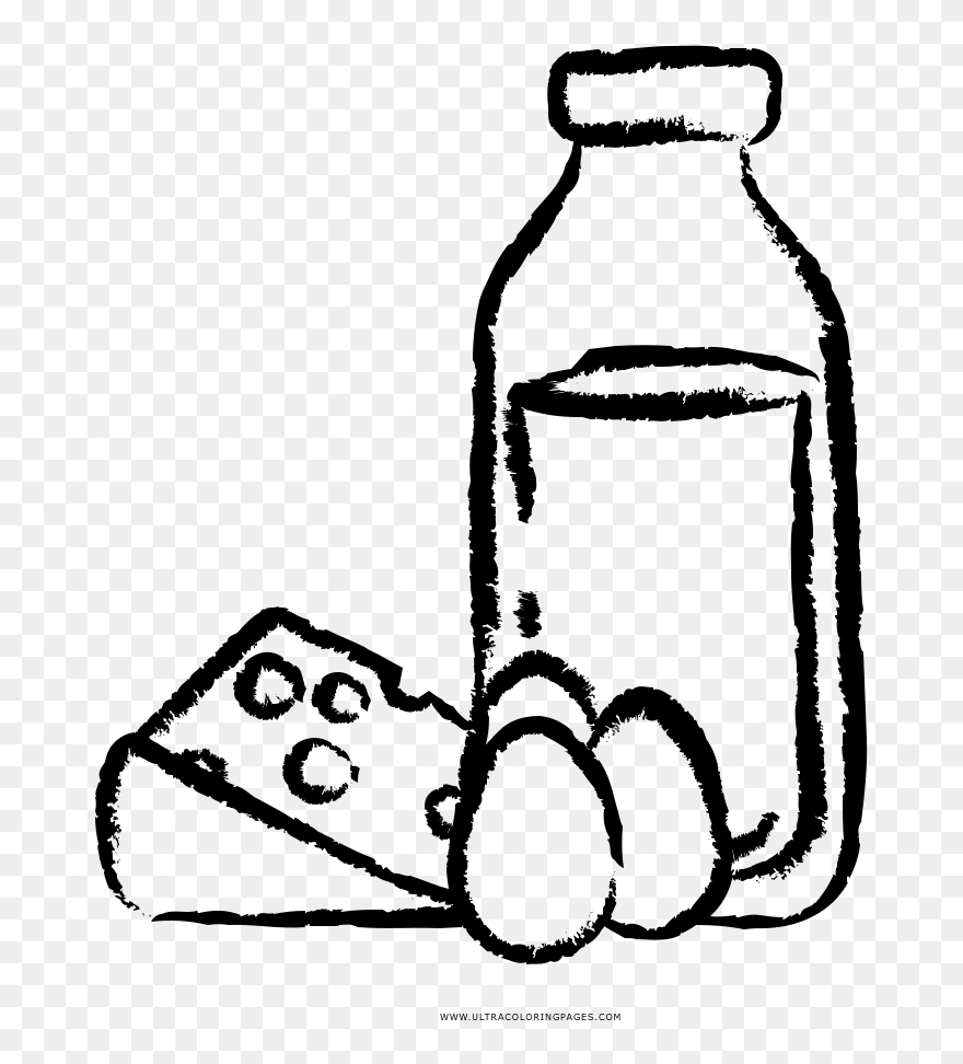 Dairy Coloring Page Clipart