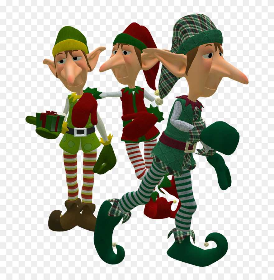 Santa's Elves Png Clipart