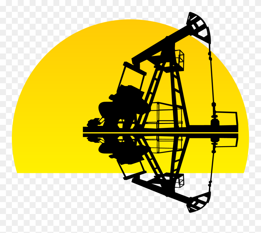 Well Pump Silhouette Clipart Svg Download Pump Jack - Oil Pump Jack Png Transparent Png