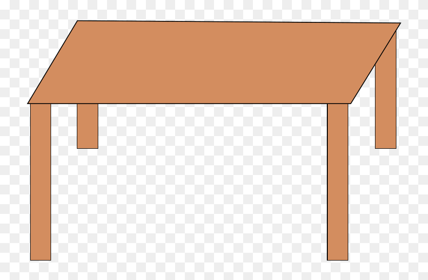 Table Svg Clip Arts - Writing Desk - Png Download