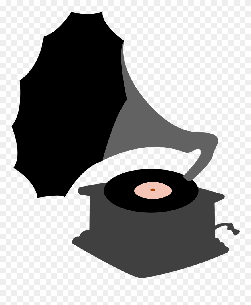 Record, Music, Sound, Old, Phonograph, Gramophone, - Phonograph Clipart