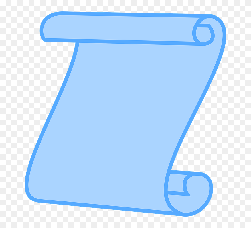 Clip Art Scroll - Png Download