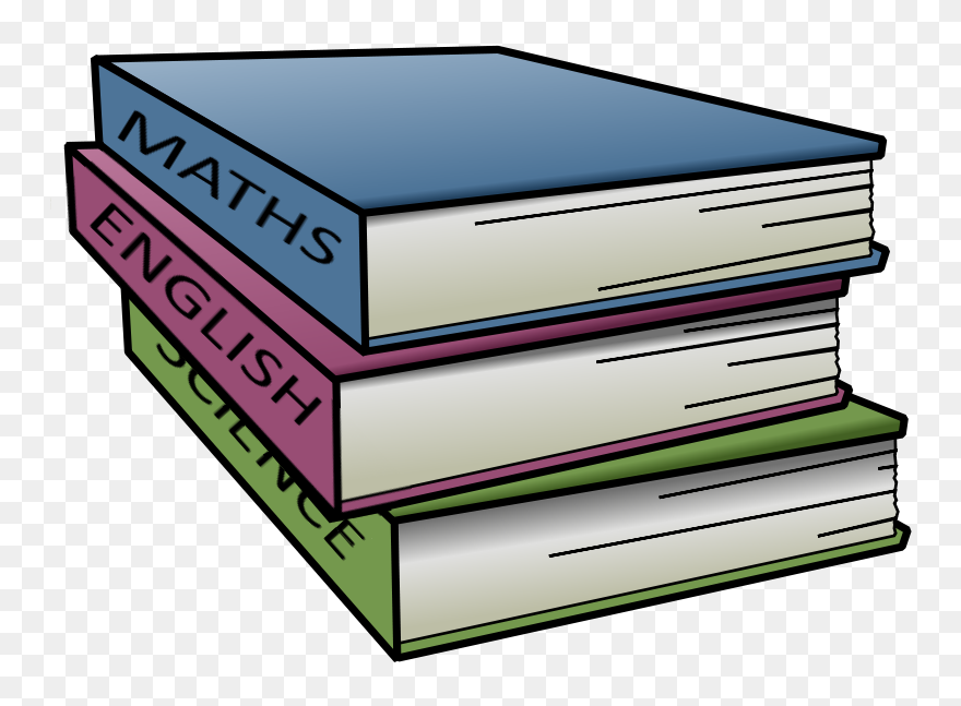 Library Of School Homework Download Png Files - Stack Of Books Clip Art Transparent Png