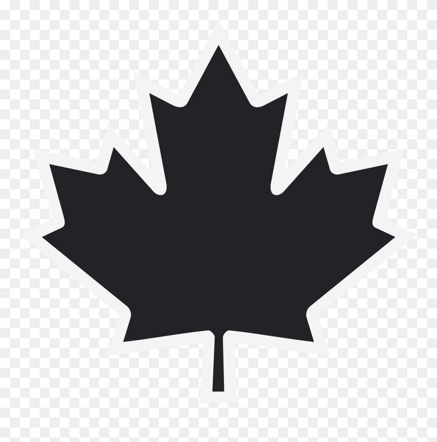 Gaijin Pleasesuggestion Canadian Cold War Emblem For - Thin Blue Line Canada Leaf Clipart