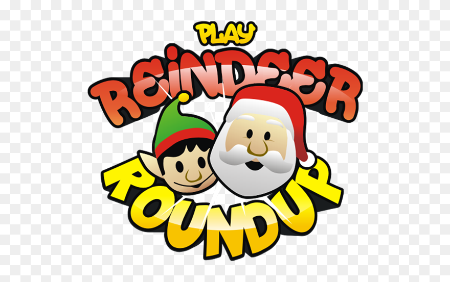 Reindeer Roundup - Cartoon Clipart