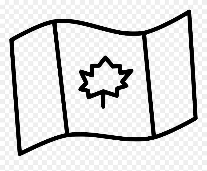 Canada Canadian Maple Leaf Flag - Flag Of Canada Clipart
