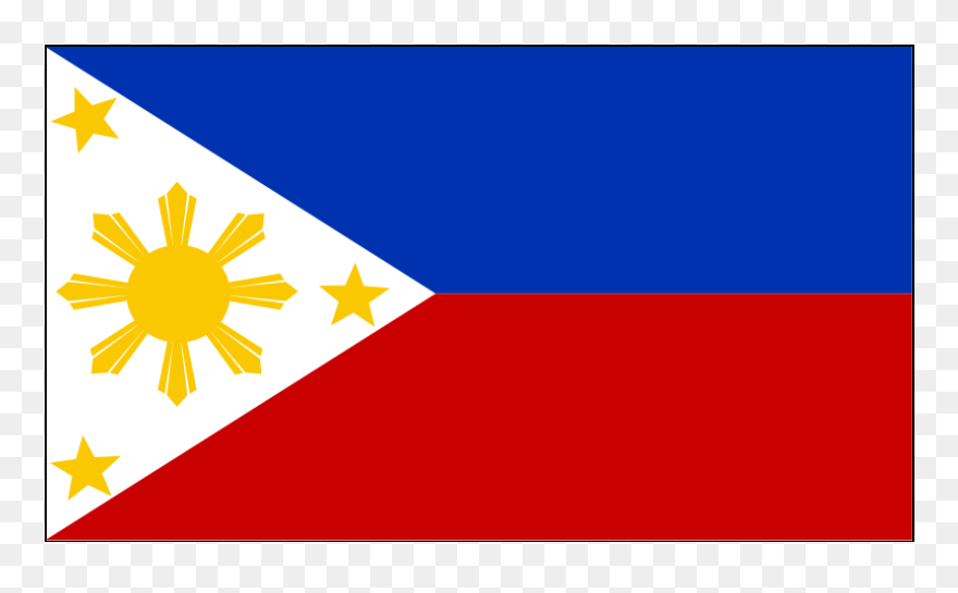 Philippine Flag Svg Clip Arts - Philippine Flag - Png Download