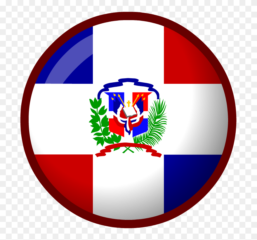 Dominican Flag Designs - Dominican Republic Flag Simple Clipart