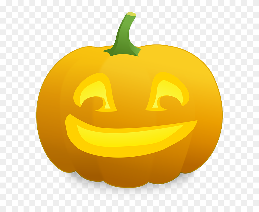 Laughing Pumpkin - Sad Jack O Lantern Clipart