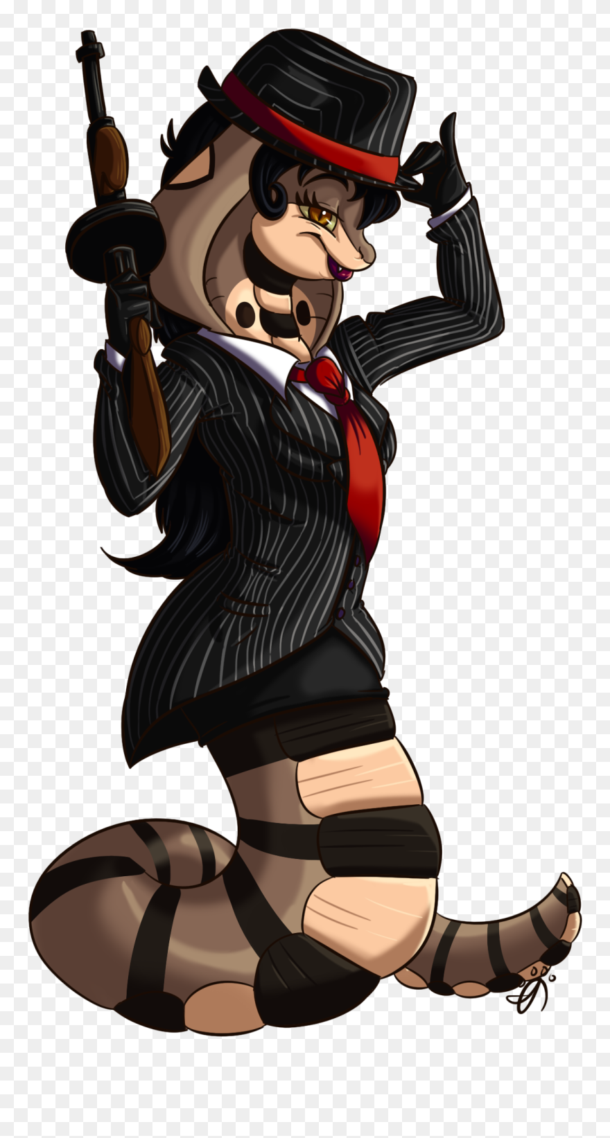 Nadia Cobra Weasyl - Gangster Png Cartoons Clipart