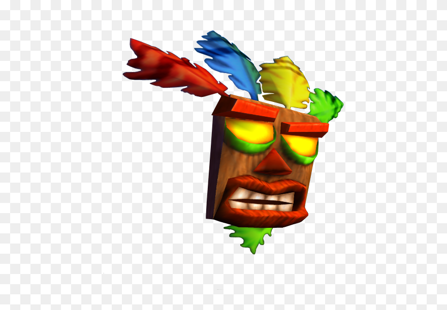 Crash Nitro Kart Aku Aku Clipart