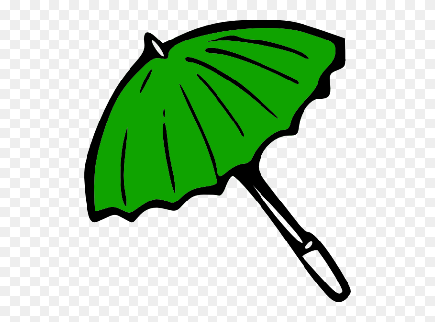 Simple Drawing Of Umbrella Clipart