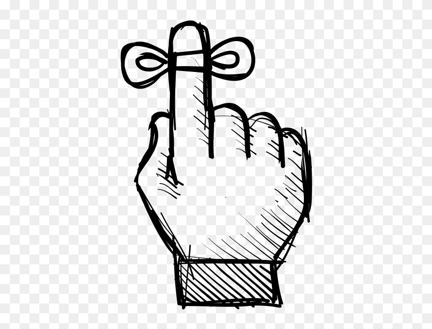 Cartoon Hand Pointing Transparent Clipart