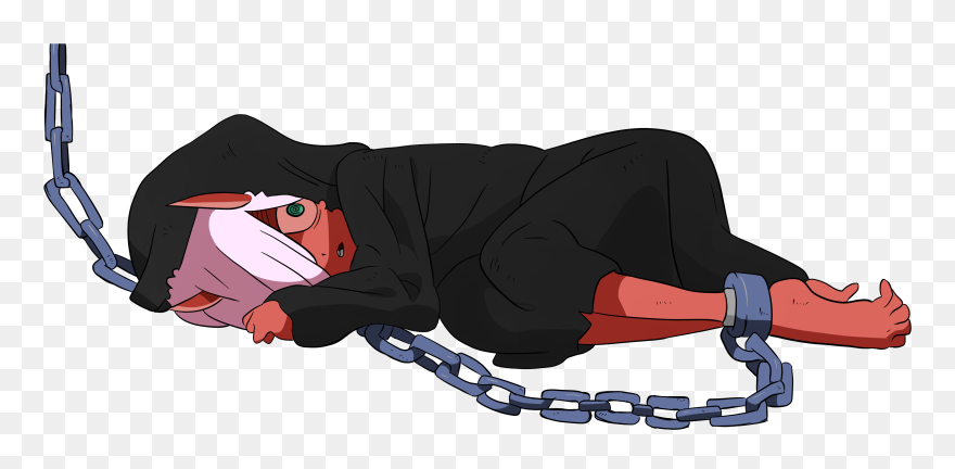 Zero Transparent Oni - Young Zero Two Png Clipart