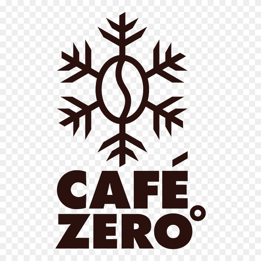 Cafe Zero Logo Clip Arts - Snowflake Clipart - Png Download