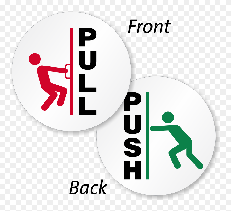 Pull Image For Door Clipart