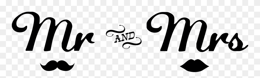 Mr Clipart Calligraphy Mr - Mr Y Mrs En Png Transparent Png